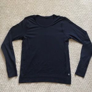 Lululemon breeze by long sleeve-Navy